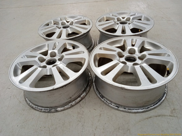 Saab 903 Set Of 4 Alloy Wheels 5 Double Spoke