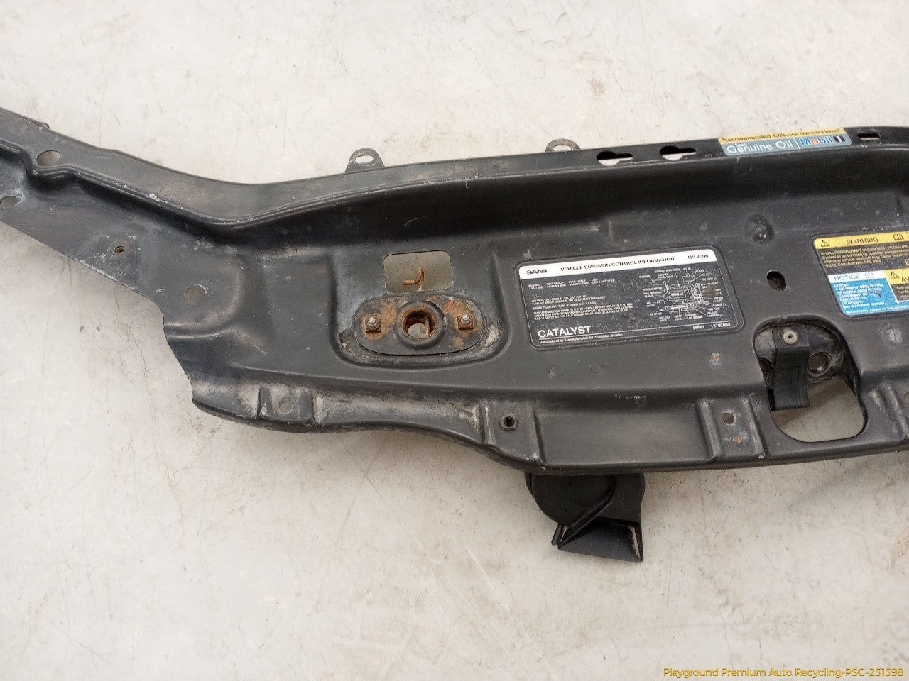 Saab 9-3 Radiator Core Support