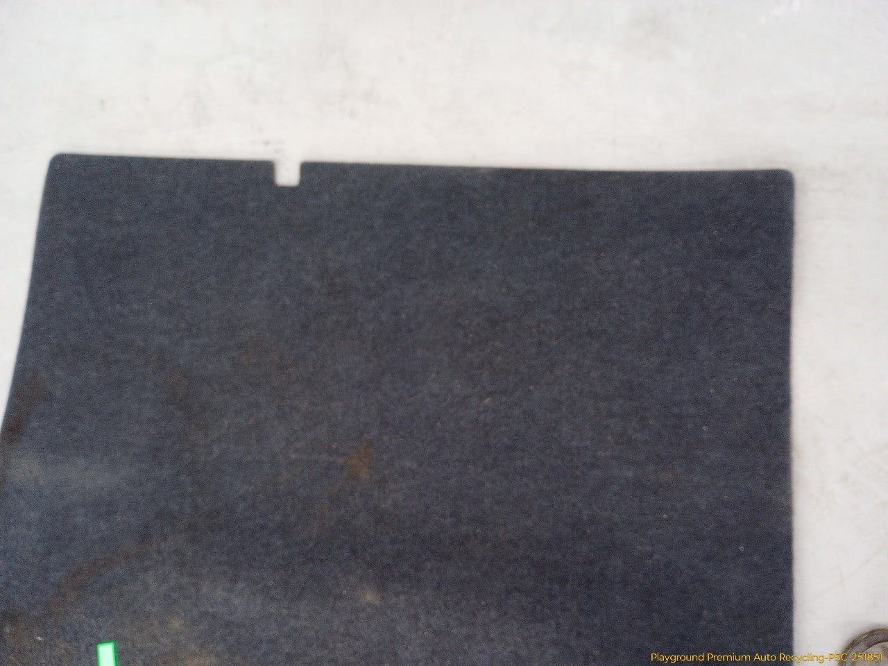Audi S4 Rear Trunk Spare Tire Floor Carpet