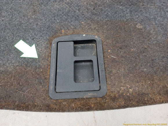 Audi S4 Rear Trunk Spare Tire Floor Carpet