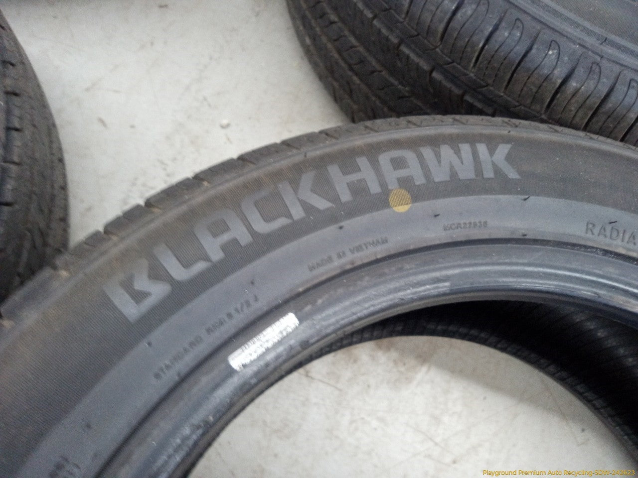 Acura RSX Set Of 4 Blackhawk Tires