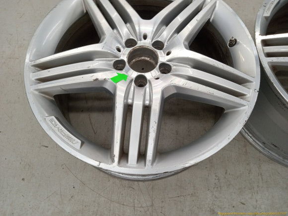 Mercedes SL320 Pair Of Alloy Wheels 5 Triple Spoke