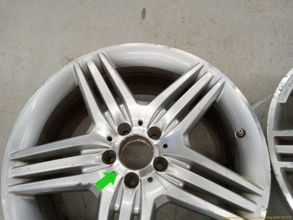 Mercedes SL320 Pair Of Alloy Wheels 5 Triple Spoke