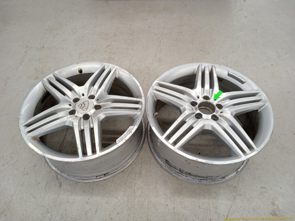 Mercedes SL320 Pair Of Alloy Wheels 5 Triple Spoke