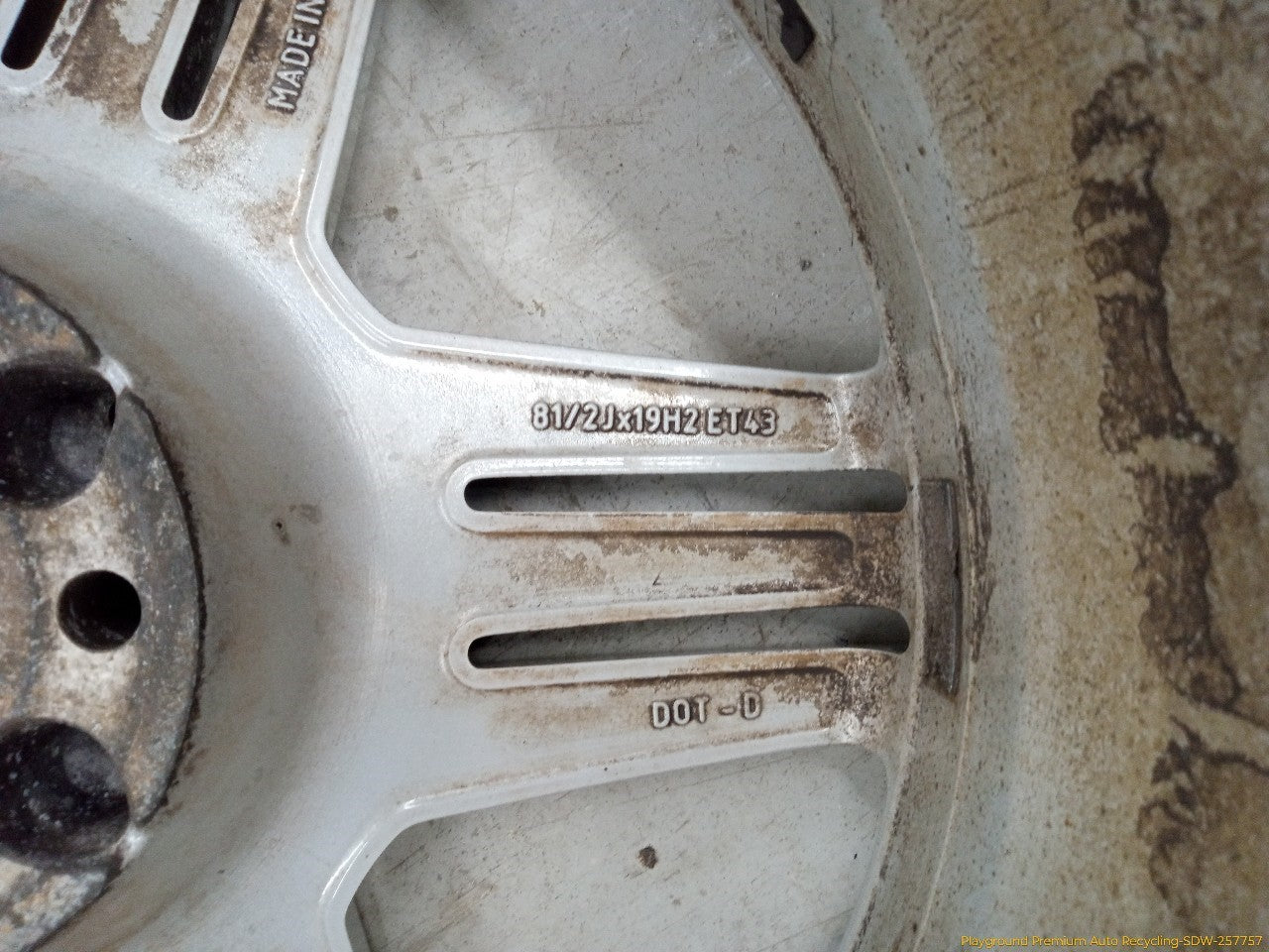 Mercedes SL320 Pair Of Alloy Wheels 5 Triple Spoke