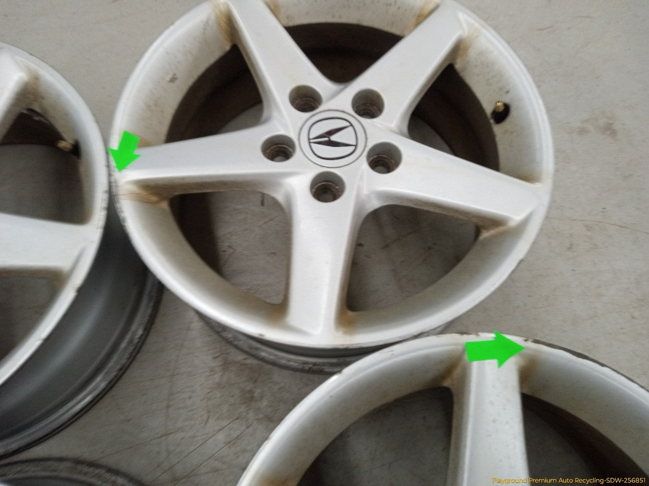 Acura RSX Set Of 4 Alloy Rim Wheels 5 Spoke