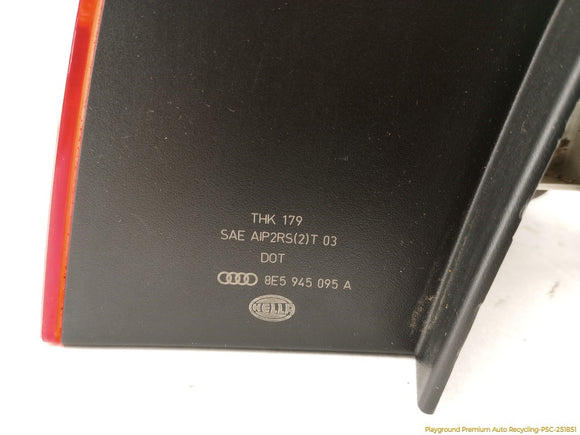Audi S4 Driver Left Tail Lamp