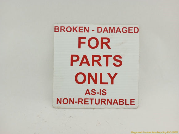 Audi S4 **AS IS** Passenger Right Power Side View Mirror