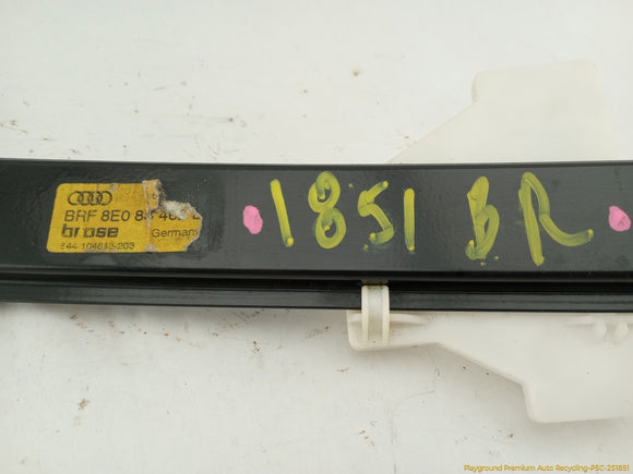 Audi S4 Passenger Right Rear Window Regulator