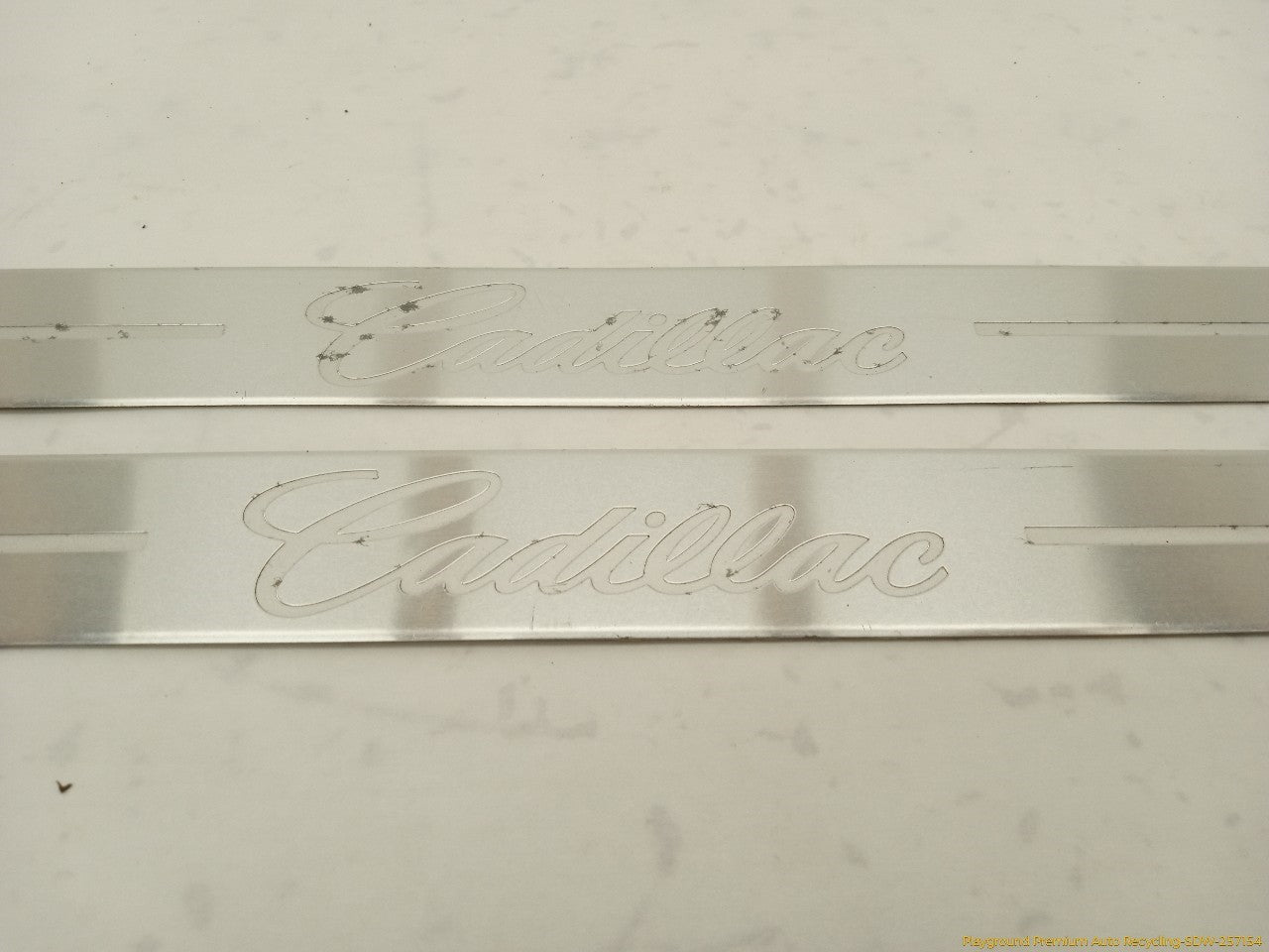 Cadillac CTS Pair Of Front Door Sill Step Plates - 0