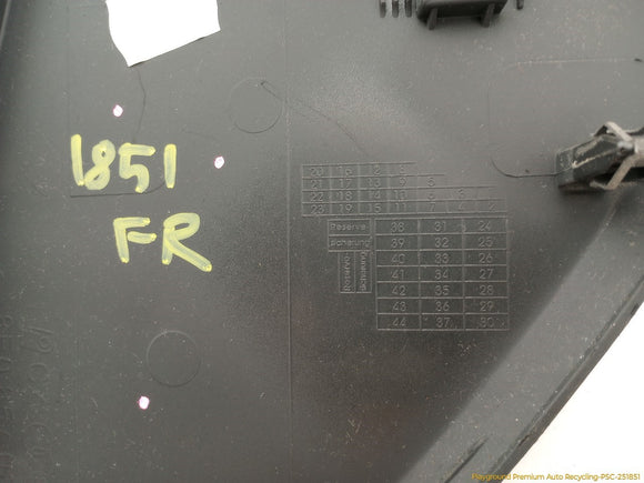 Audi S4 Pair Of Front Side Fuse Box Cover Trim