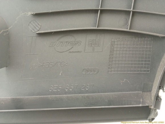 Audi S4 Pair Of Rear Quarter Window Trim