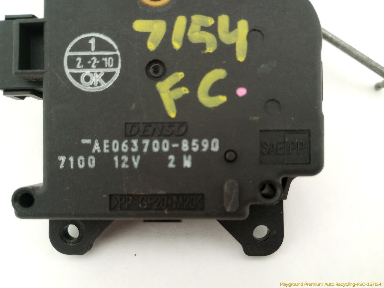 Cadillac CTS Set Of 4 Air Vent Flap Actuator