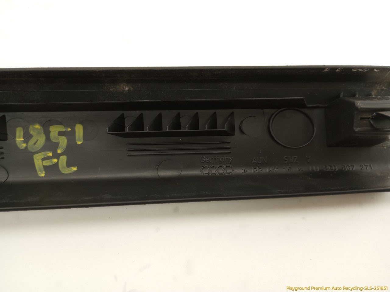 Audi S4 Pair Of Front Door Kick Sill Scuff Trim