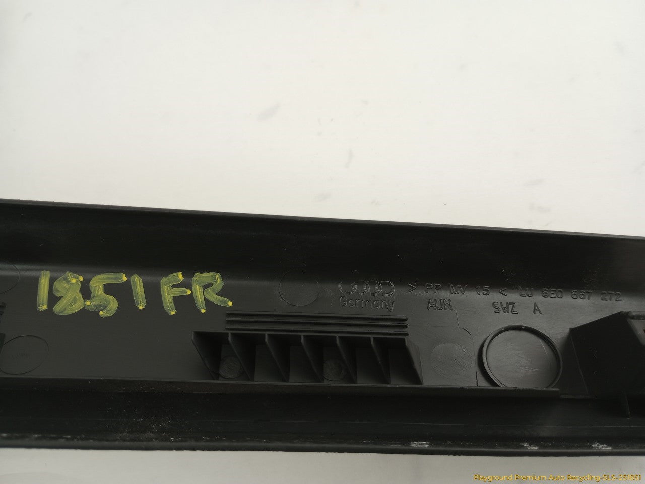 Audi S4 Pair Of Front Door Kick Sill Scuff Trim