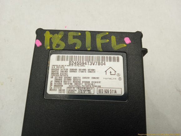 Audi S4 Garage Door Opener Control Module