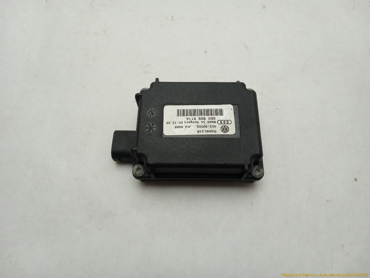 Audi S4 Garage Door Opener Control Module