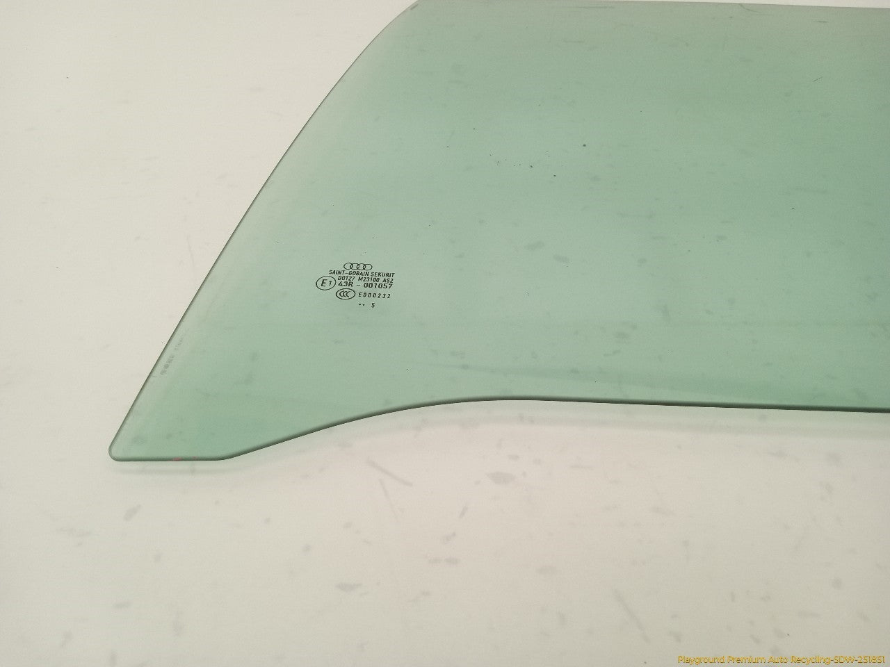 Audi S4 Driver Left Rear Door Window Glass