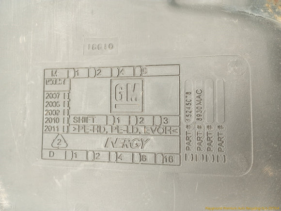 Cadillac CTS Fuel Gas Tank