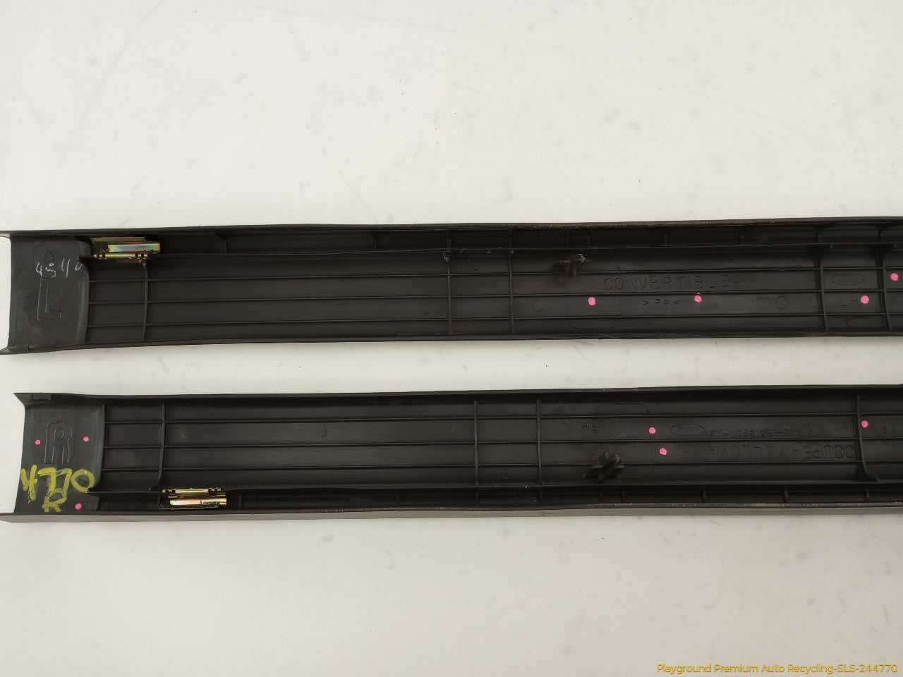 Ford Mustang Pair Of Front Door Sill Trim