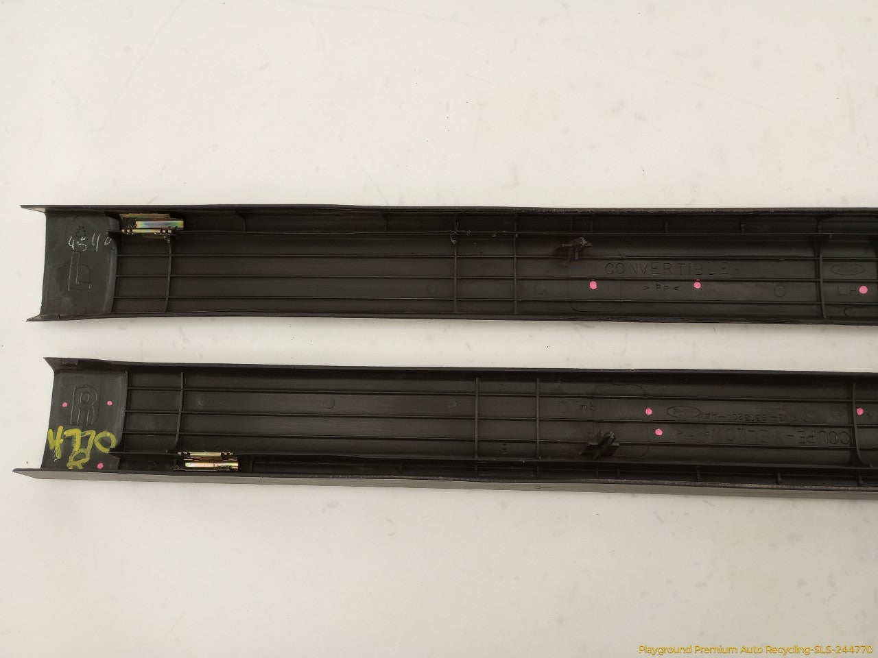 Ford Mustang Pair Of Front Door Sill Trim