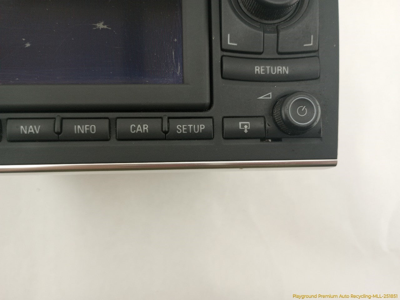 Audi S4 Navigation Info Display Screen