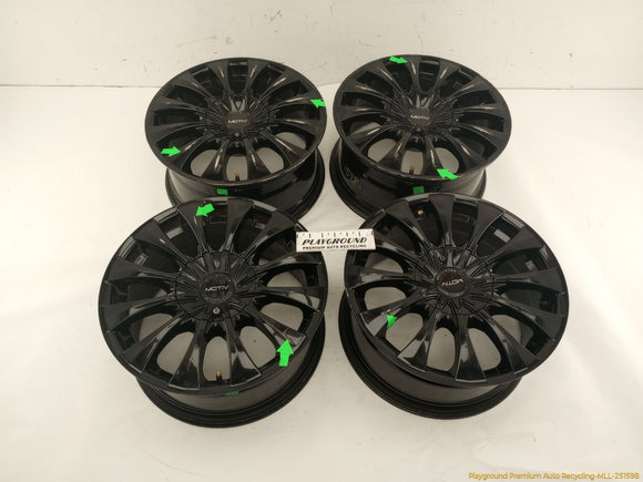 Saab 9-3 Set Of 4 Aftermarket Alloy Wheels 12 Spoke