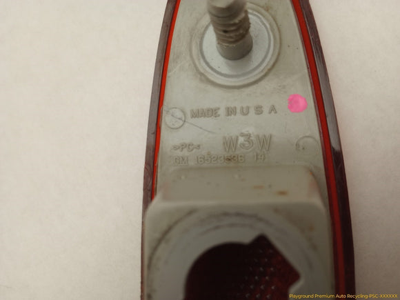 Chevrolet Corvette Driver Left Rear Side Marker Lamp