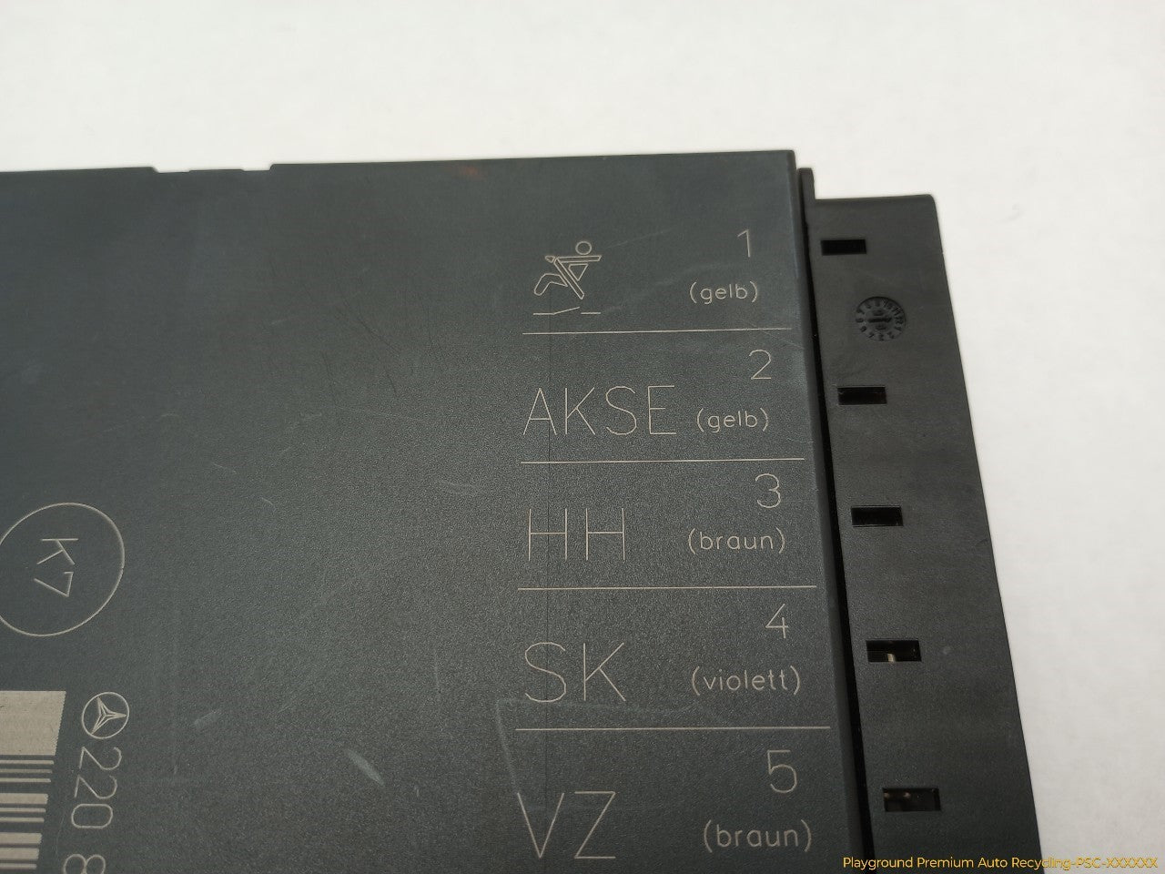 Mercedes S430 Driver Left Front Seat Control Module