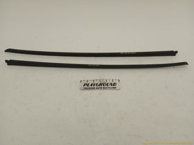 Audi S4 Pair Of Front Window Belt Strip Moldings