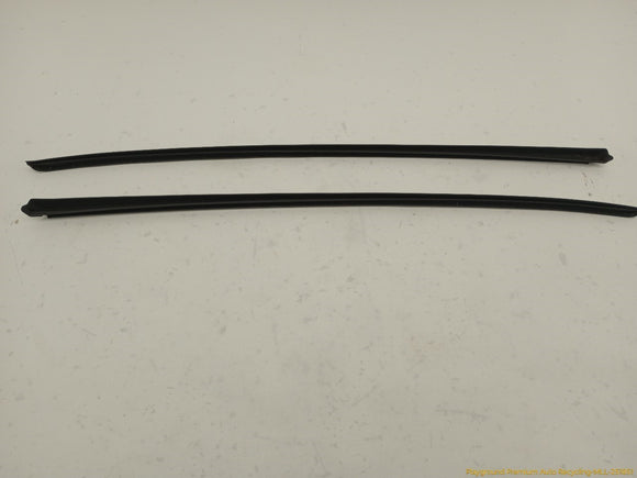Audi S4 Pair Of Front Window Belt Strip Moldings