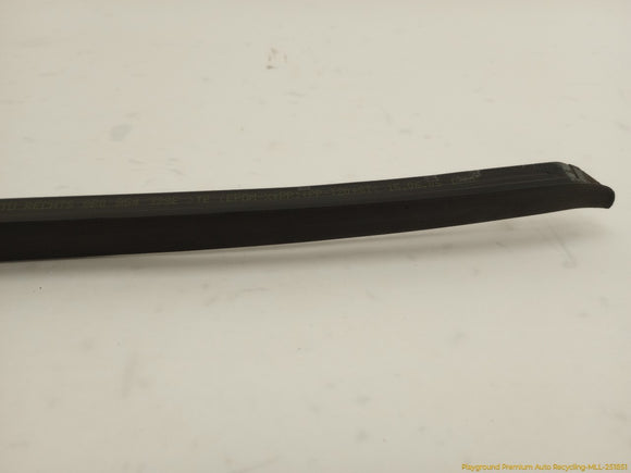 Audi S4 Pair Of Front Window Belt Strip Moldings