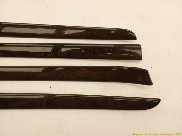 Audi S4 Set Of 10 Center Dashboard Wood Trim