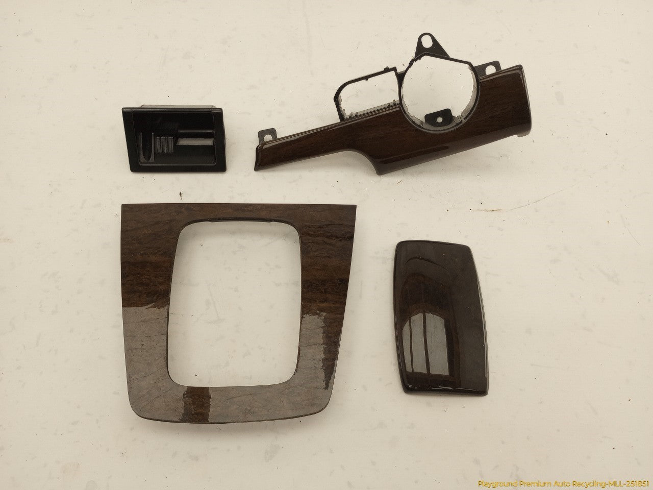 Audi S4 Set Of 10 Center Dashboard Wood Trim