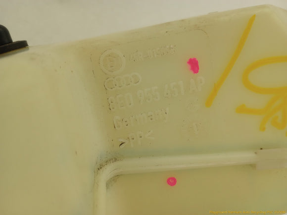 Audi S4 Pair Of Windshield Washer Reservoirs