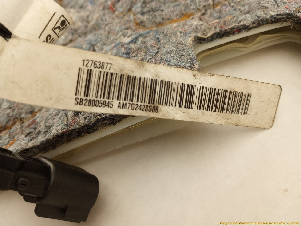Saab 9-3 Passenger Right Front Seat Occupancy Sensor