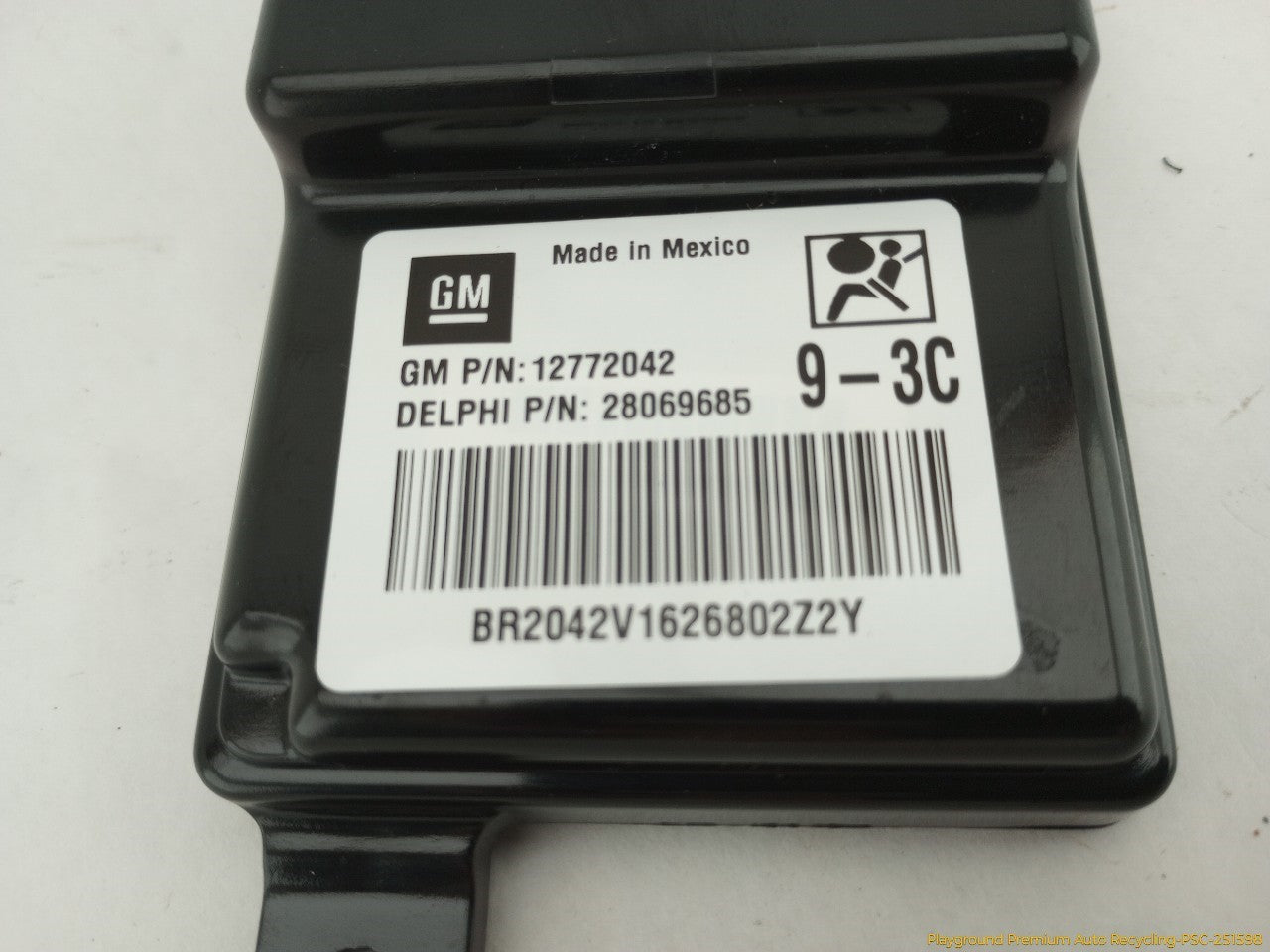 Saab 9-3 Passenger Right Front Seat Occupancy Control Module