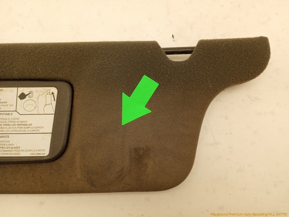 Ford Mustang Pair Of Sun Visors