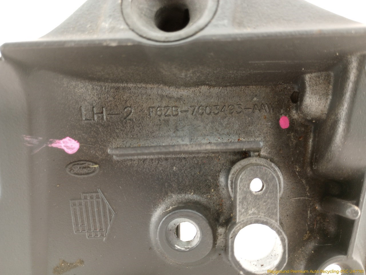 Ford Mustang Pair Of Sun Visor Mount Trim