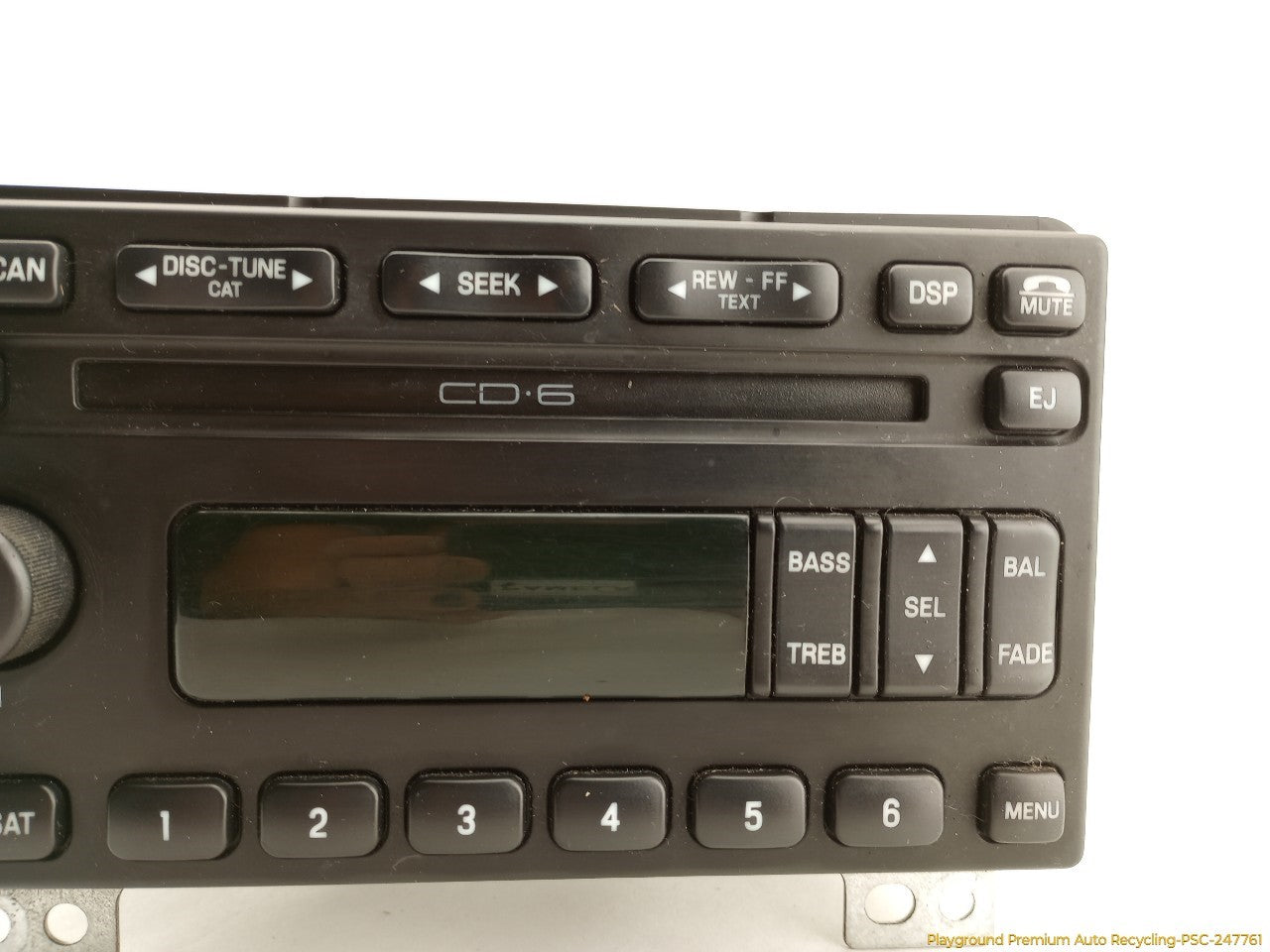 Ford Mustang Radio Audio CD Player