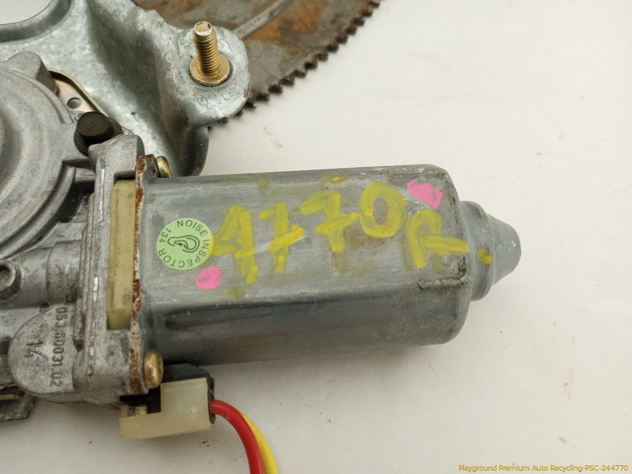 Ford Mustang Passenger Right Front Window Regulator