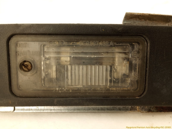 Audi S4 Trunk License Plate Light Handle Trim