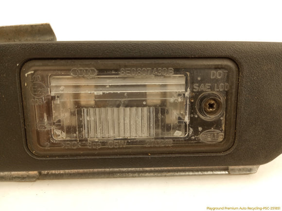 Audi S4 Trunk License Plate Light Handle Trim