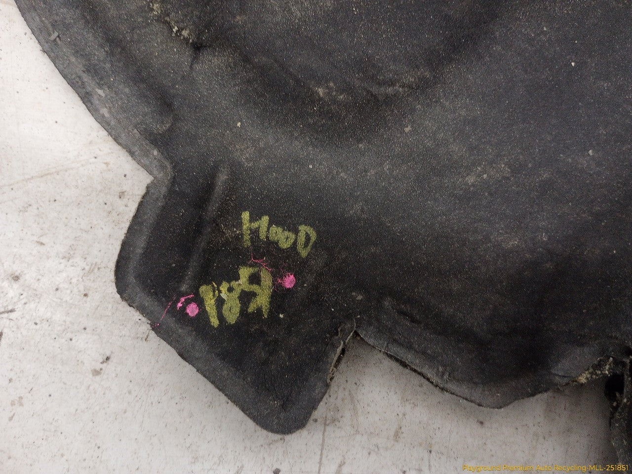 Audi S4 Hood Insulation Pad