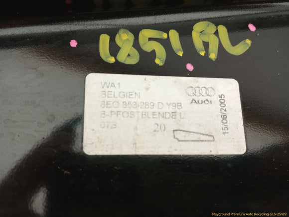 Audi S4 Pair Of Exterior B Pillar Trim