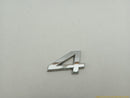 Audi S4 Trunk Lid Emblem Badge-7