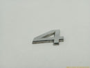Audi S4 Trunk Lid Emblem Badge-8
