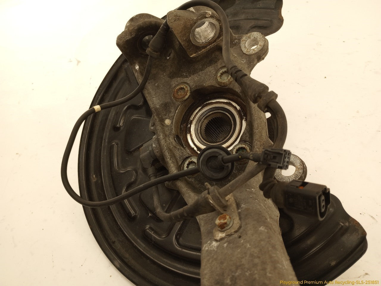 Audi S4 Driver Left Front Spindle Knuckle Hub