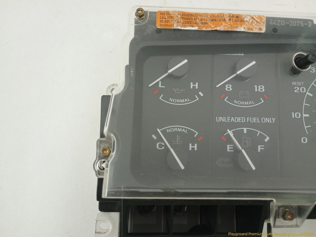 Ford Bronco Instrument Cluster Speedometer