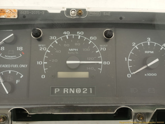 Ford Bronco Instrument Cluster Speedometer